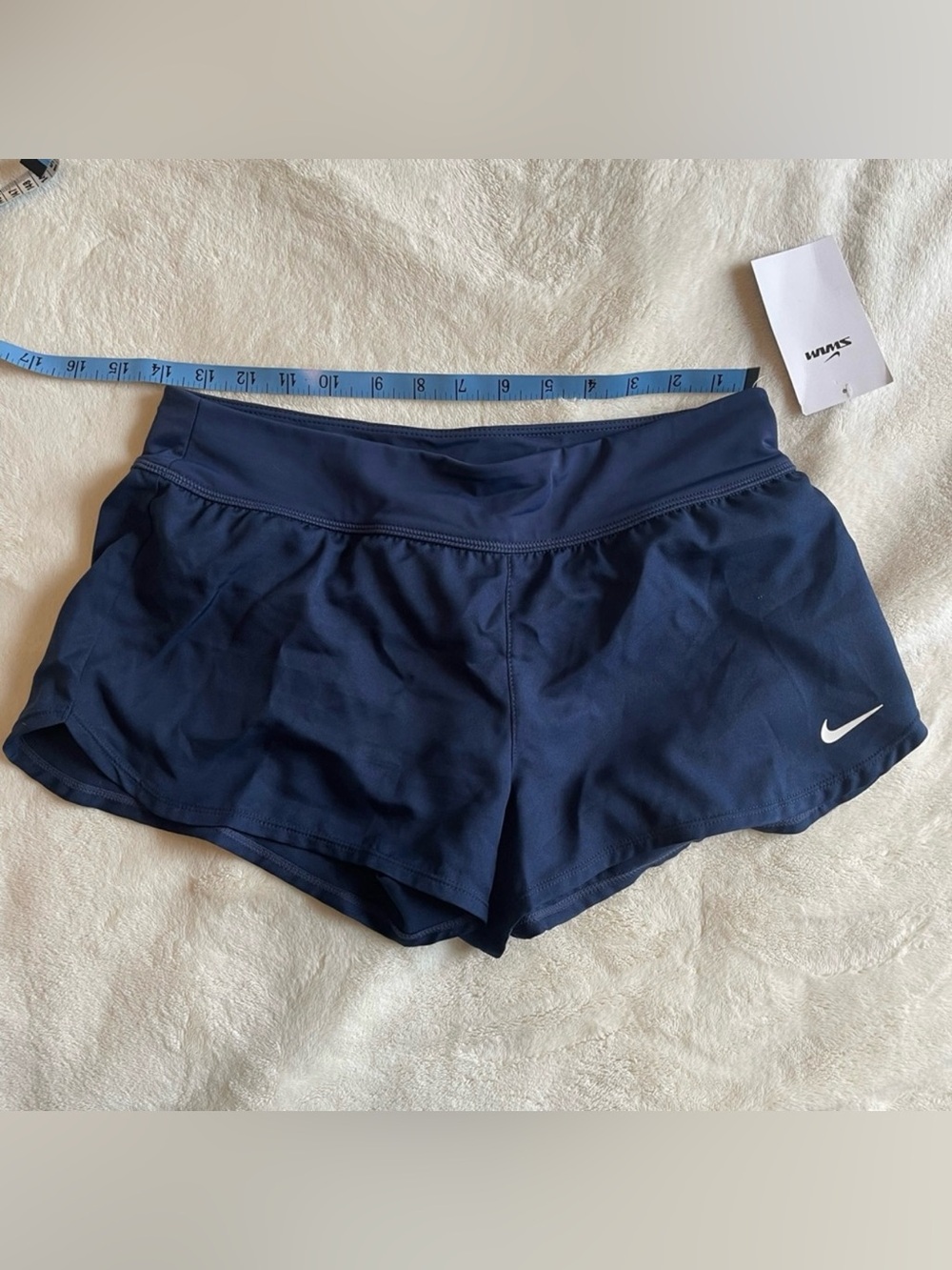 Nike Swim Navy Board Shorts S NWT Boardshorts Blue Utility Swimsuit Bikini Liner